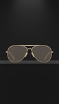 Aviator mit Champagnergold-Finish limitiert